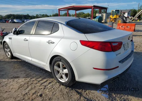 2015 Kia Optima Lx z USA, uszkodzony, nr VIN KNAGM4A74F5640372